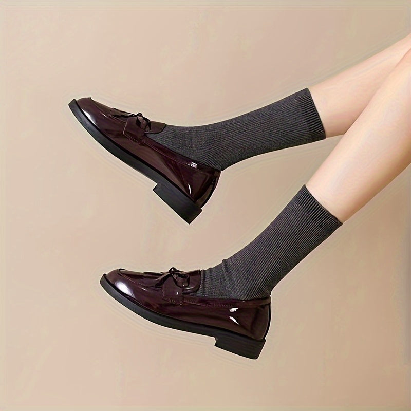 Florence - Mocassins En Cuir Verni