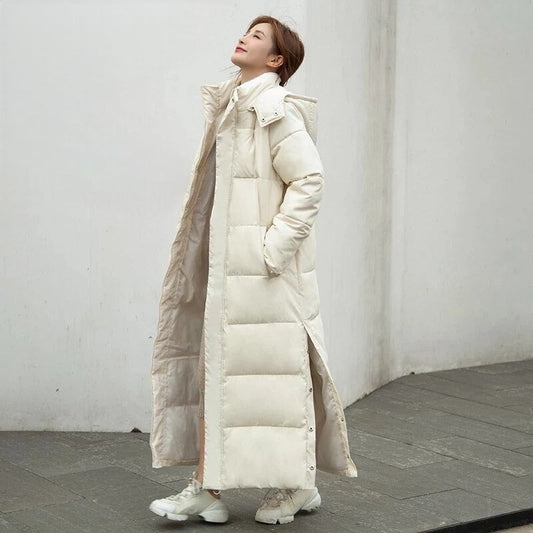Manteau d'hiver élégant et coupe-vent pour femmes
