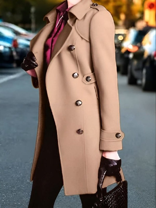 Manteau mi-long élégant pour femme - Dairine