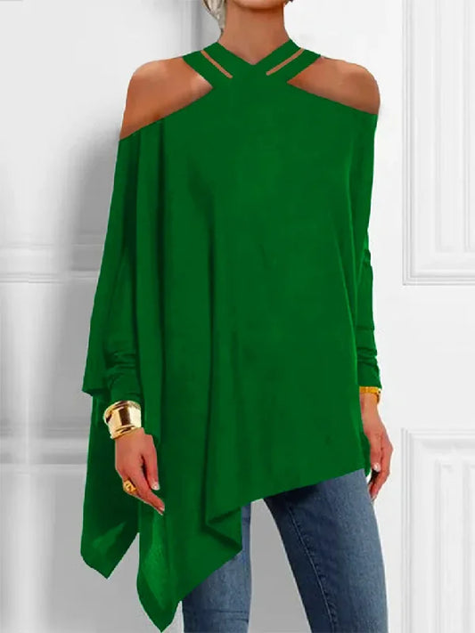 Angela - Blouse ample avec épaule visible