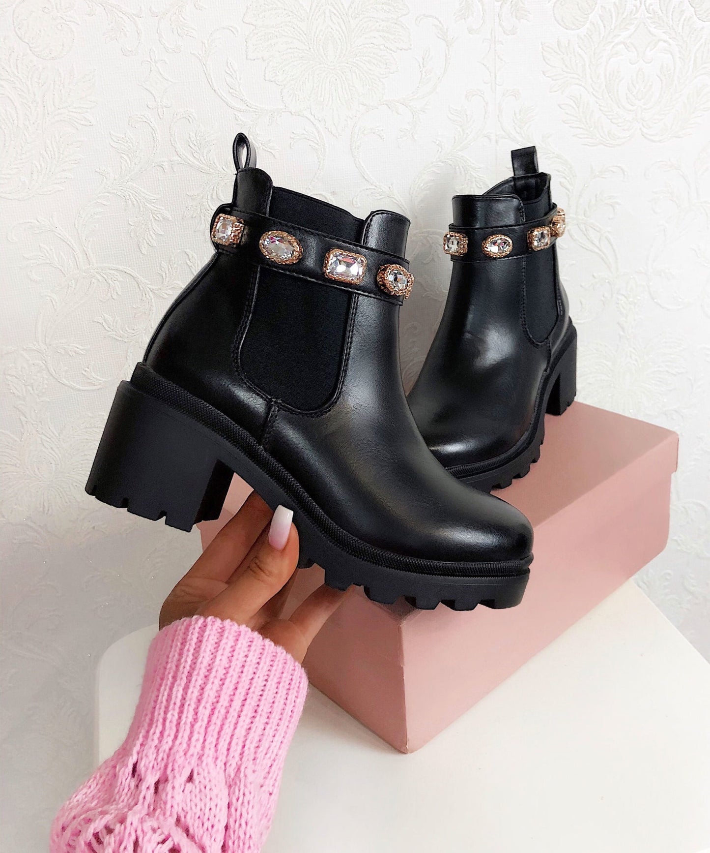 Bottes d'hiver à talons hauts - Éliane