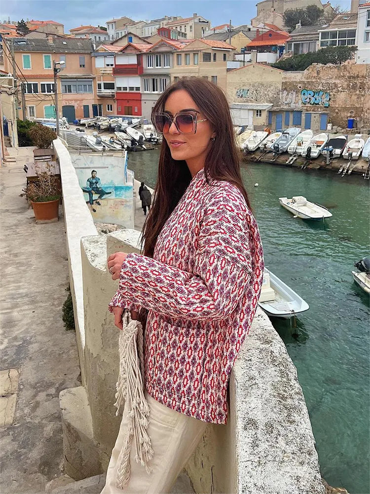 Veste imprimée pour femme - Bethesda