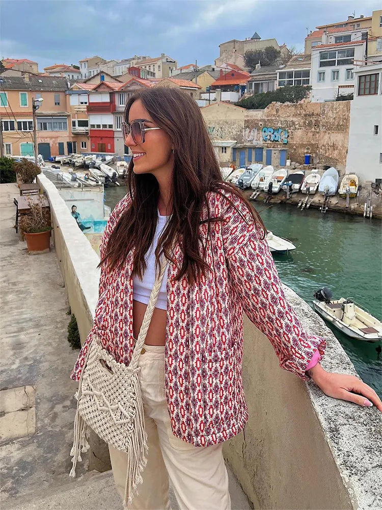 Veste imprimée pour femme - Bethesda