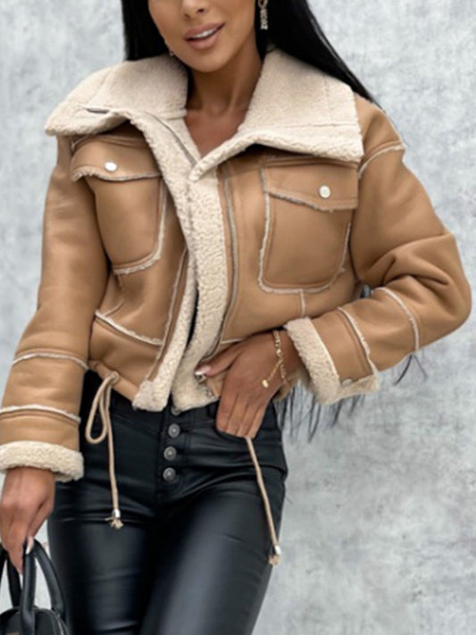 Veste motarde élégante pour femme - Cindea