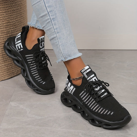 Amandine - Baskets Avec Impression De Lettres