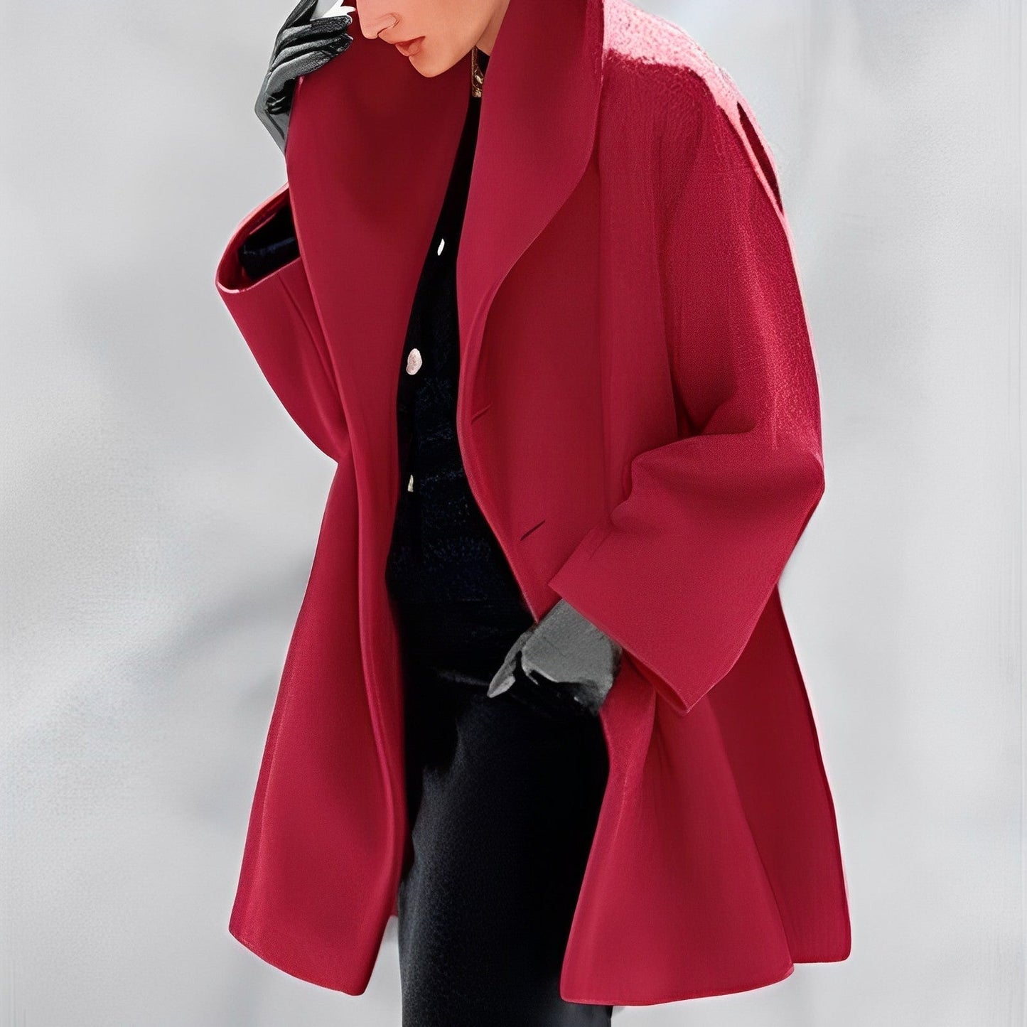 Manteau d'hiver à col - Hanalee