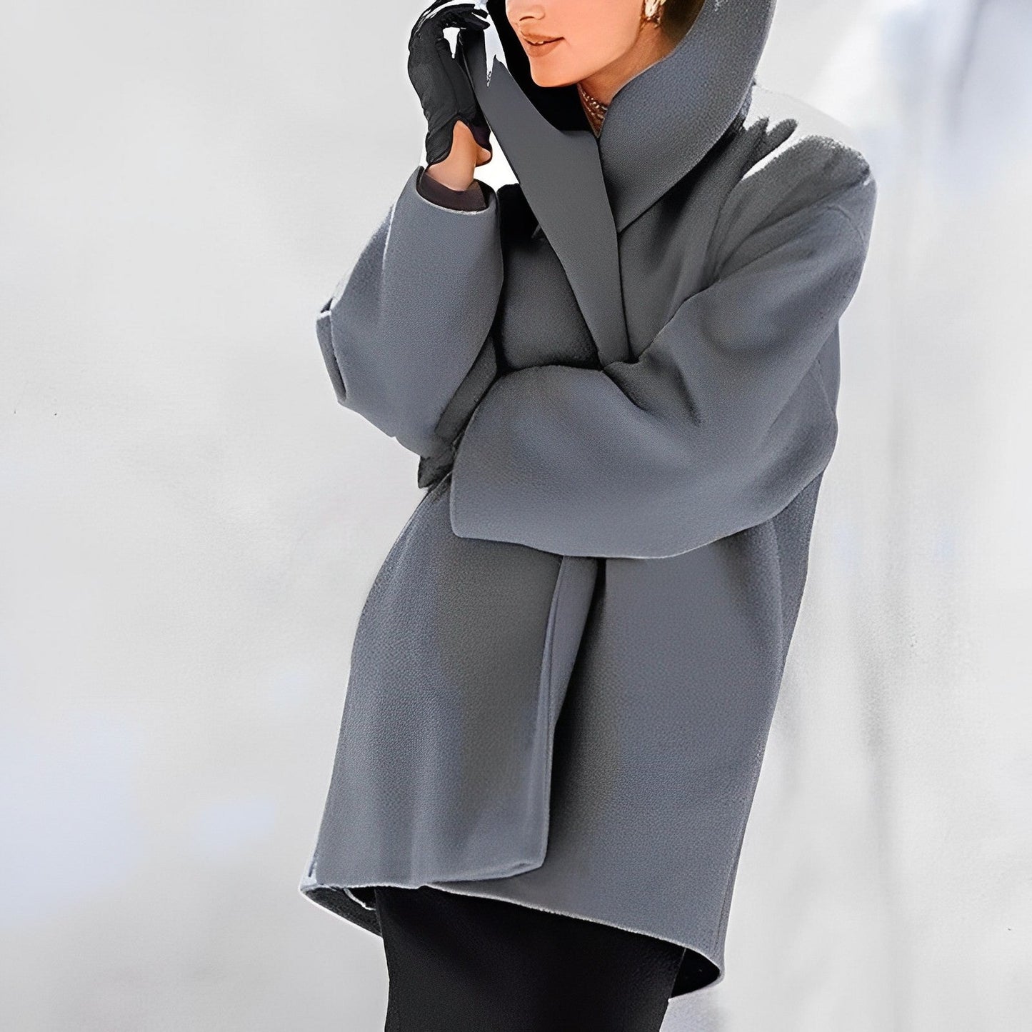 Manteau d'hiver à col - Hanalee