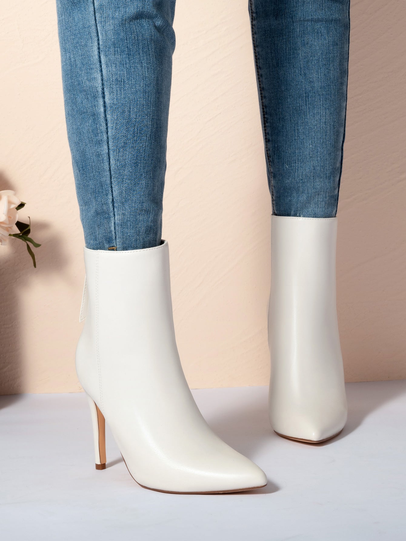 Bottes à talons pointus - Voula