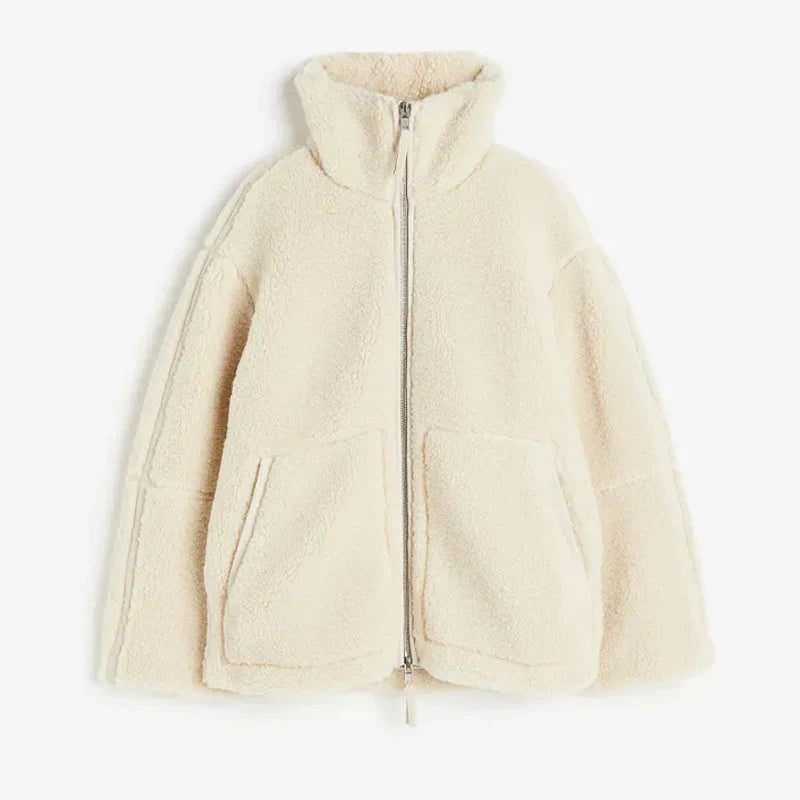Sedona | Veste en peluche chaude à coupe ample pour femmes