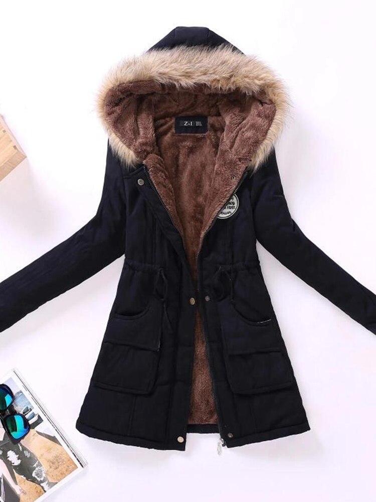 Veste d'hiver en polaire confortable - Averylle