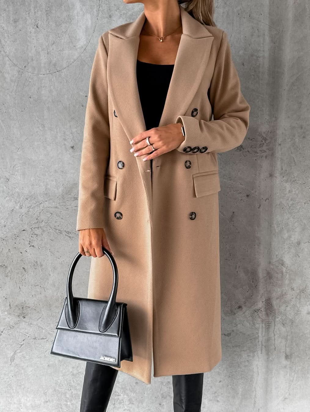 Veste d'hiver élégante et chaude pour femme