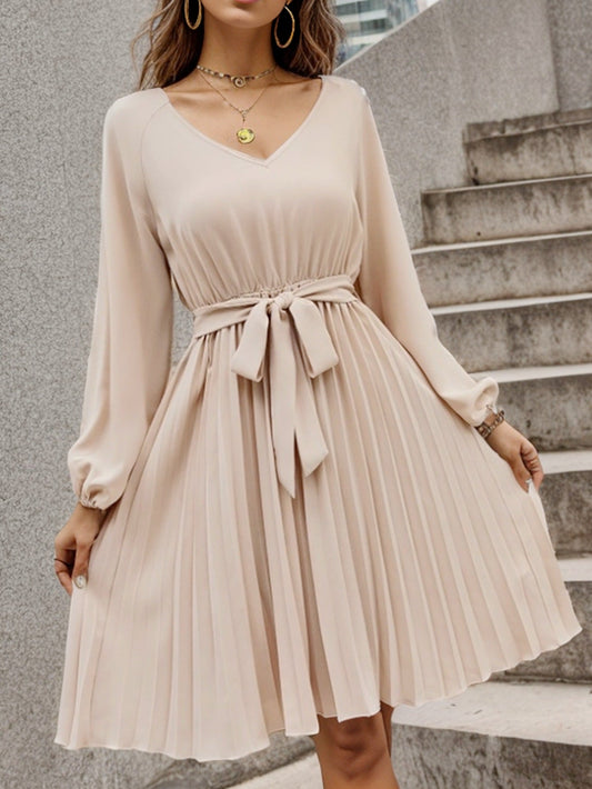 Élodie Lavin® | Robe Plissée Élégante