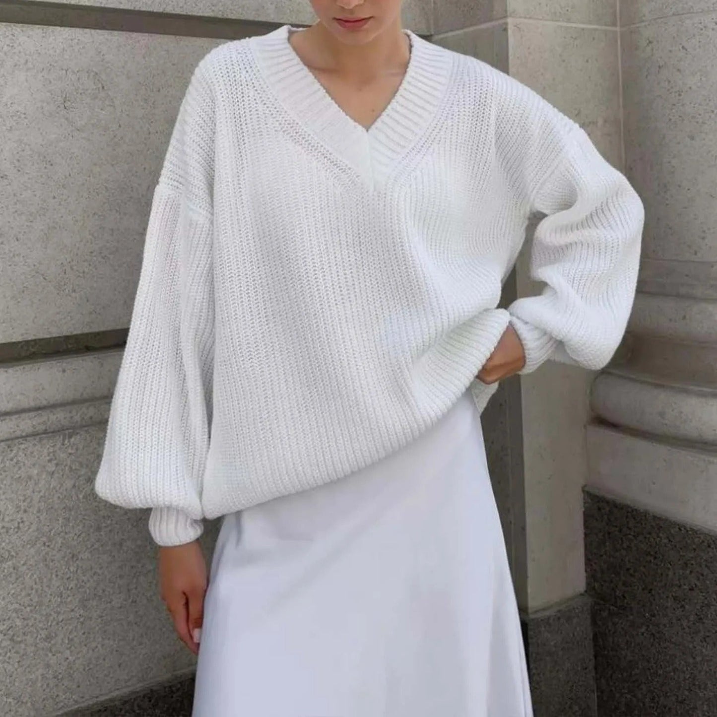 Elaine - Pull Femme Décontracté