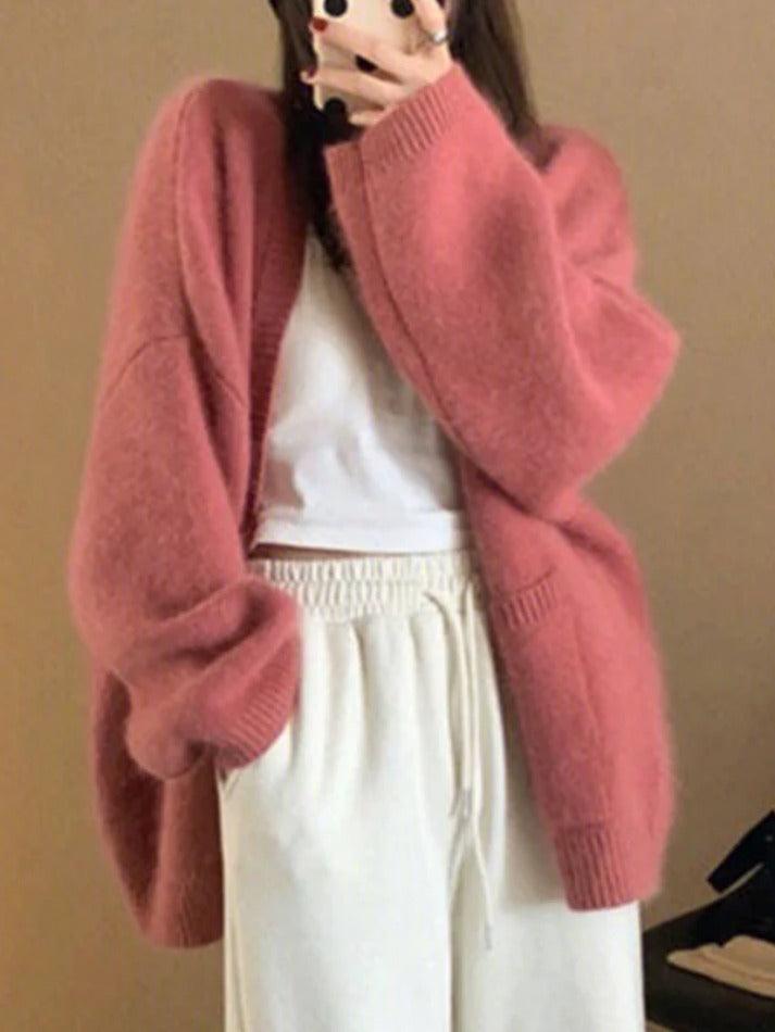 Gilet Ample à Col V – Élégant et Confortable pour Toutes les Occasions