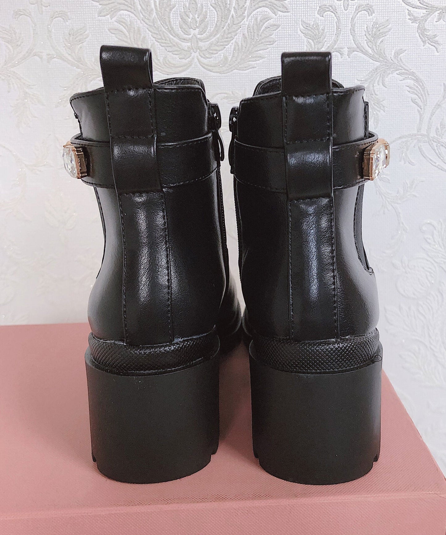 Bottes d'hiver à talons hauts - Éliane