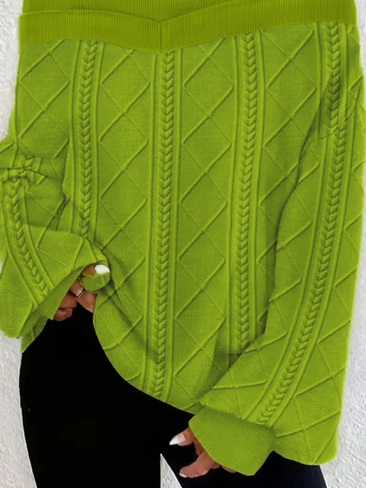 Chemisier Décontracté à Manches Longues avec Col Montant pour Femmes