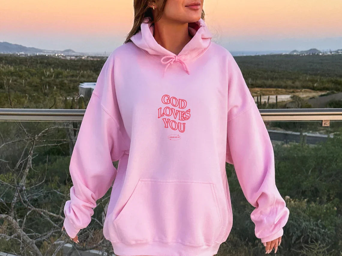 Sweat à capuche minimaliste Love - Vere