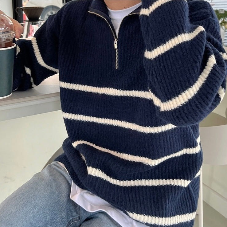 Pull élégant à demi-zip - Jaxon