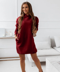 Tess - Robe à Capuche