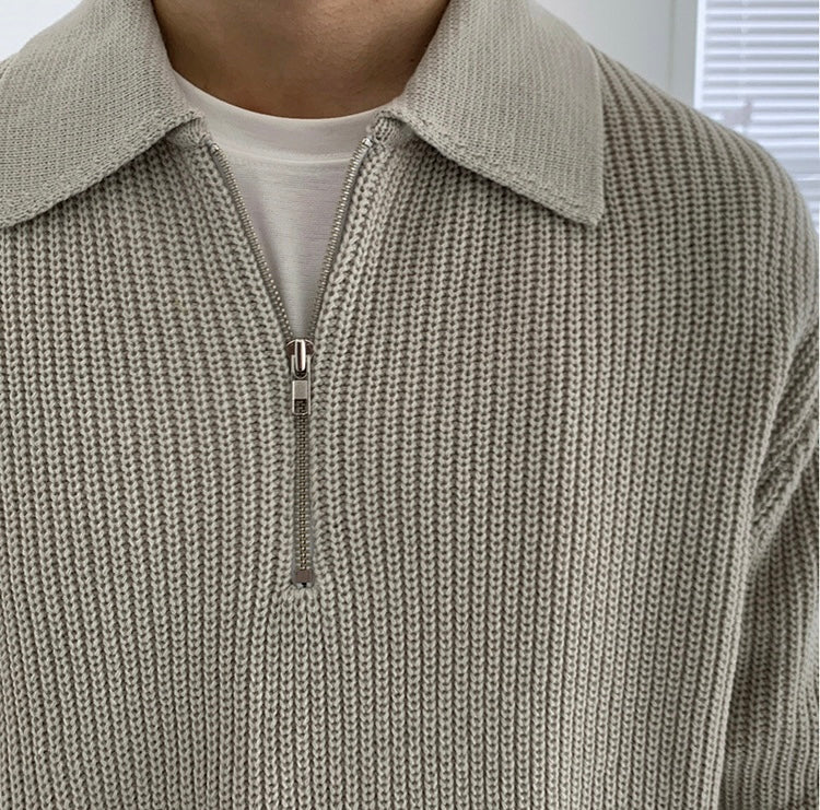 Pull Chaud Demi-Zip - Domenico