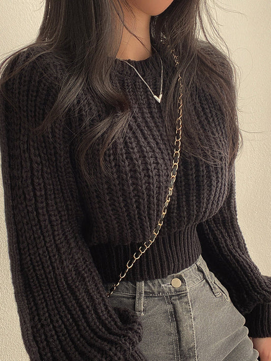 Lina - Pull moderne en grosse maille pour femme