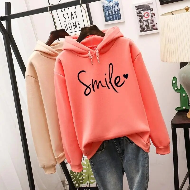 Chloe - Sweat à capuche Smile