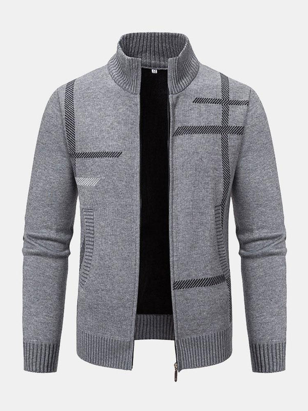 Veste homme moderne à manches longues et fermeture éclair originale pour un port confortable