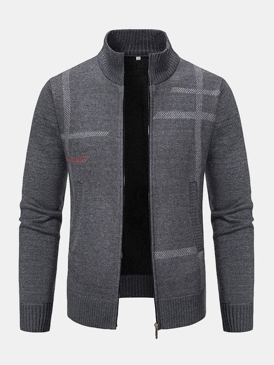 Veste homme moderne à manches longues et fermeture éclair originale pour un port confortable