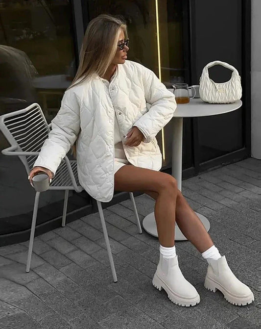 Veste Blanche Tendance - Esabeau