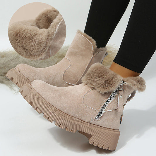Léonie - Bottines Avec Fourrure