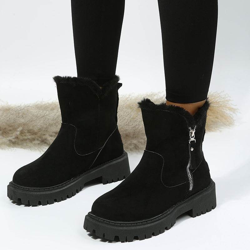 Léonie - Bottines Avec Fourrure
