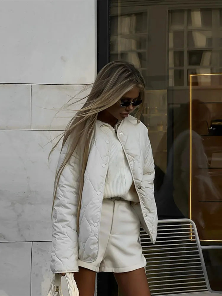 Veste Blanche Tendance - Esabeau