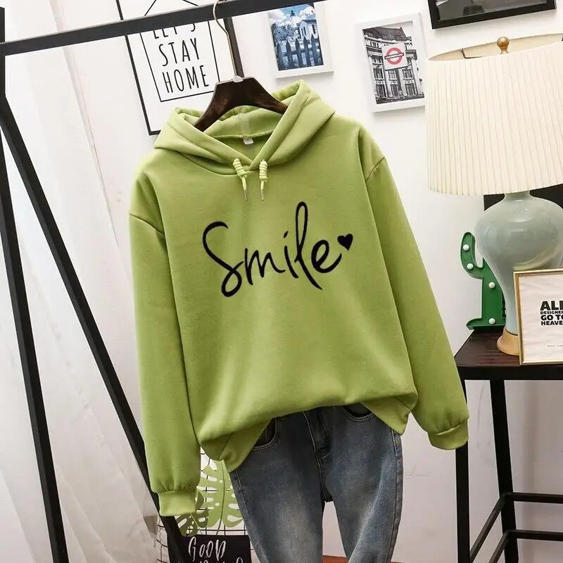 Chloe - Sweat à capuche Smile