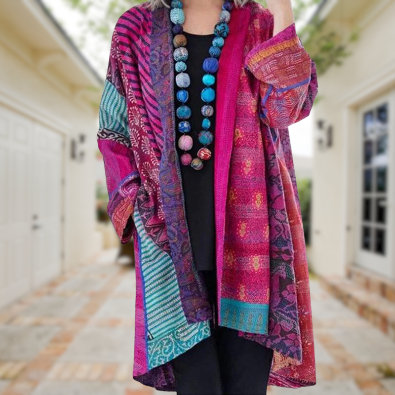 Cardigan long élégant - Gratia