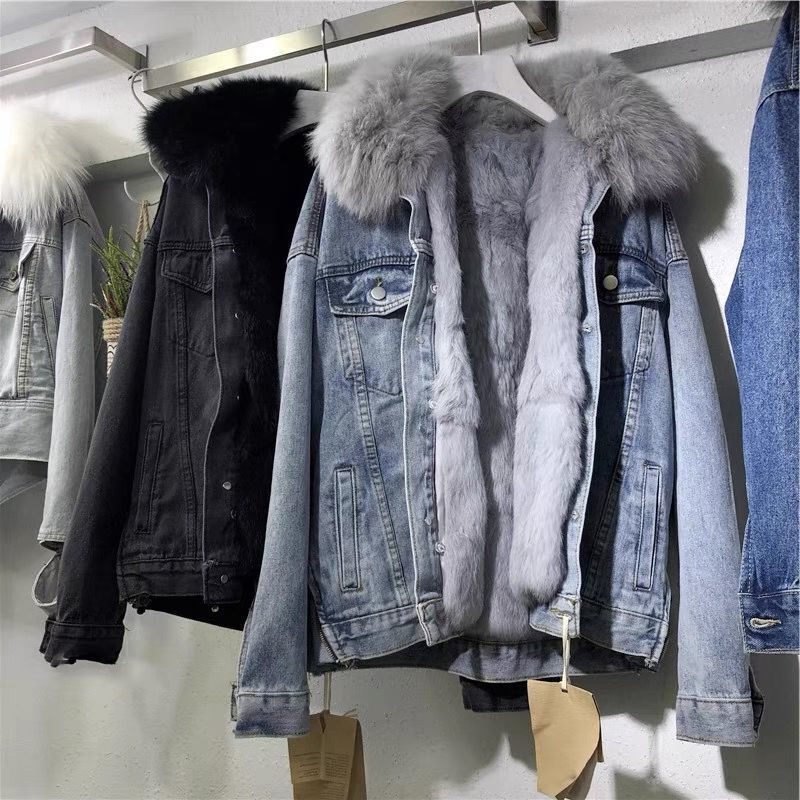 Veste en jean chaude - Sherey