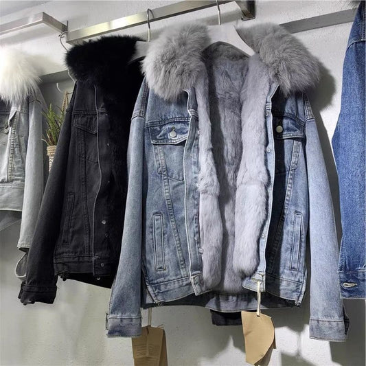 Veste en jean chaude - Sherey