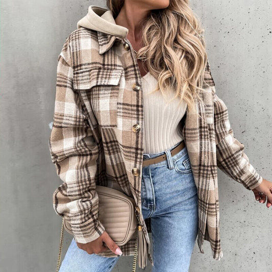 Veste à carreaux élégante - Eisley