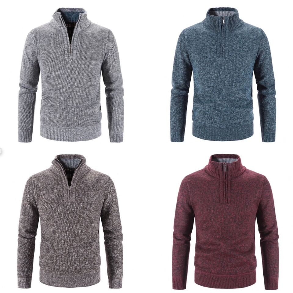 Pull décontracté à demi-zip - Roussell