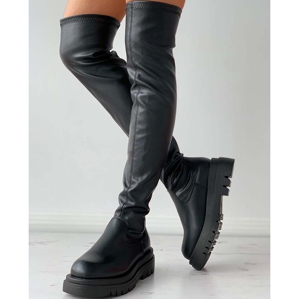 Bottes d'hiver hautes au genou - Zelie