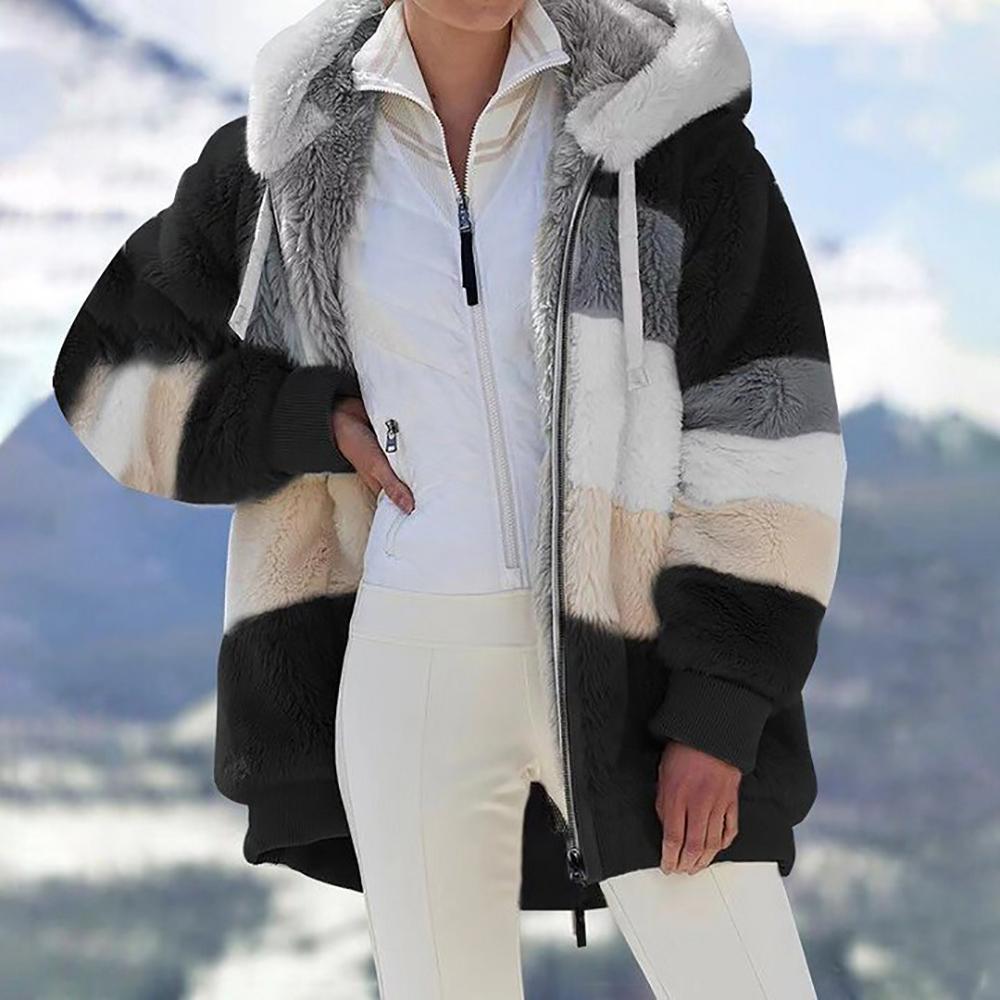 Manteaux en cuir d'agneau super chauds pour femmes