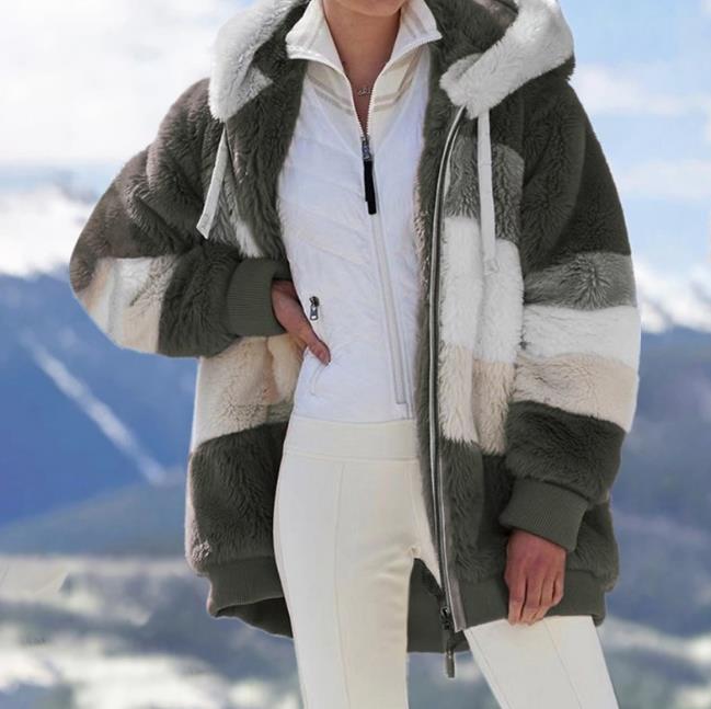 Manteaux en cuir d'agneau super chauds pour femmes