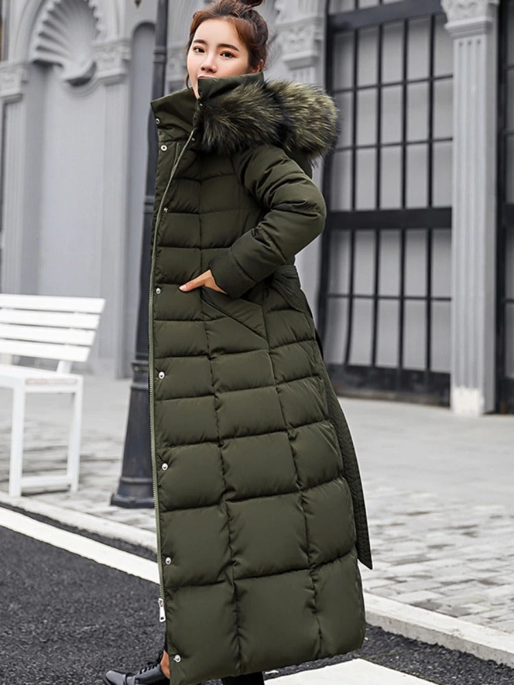 Veste d'hiver longue et chaude - Agacia