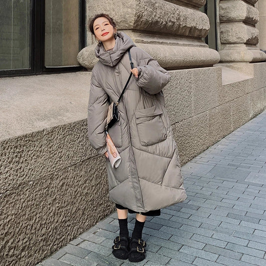 Veste longue doublée pour femme - Andriet