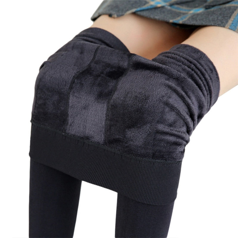 Lot de 2 leggings d'hiver chauds - Fabiana