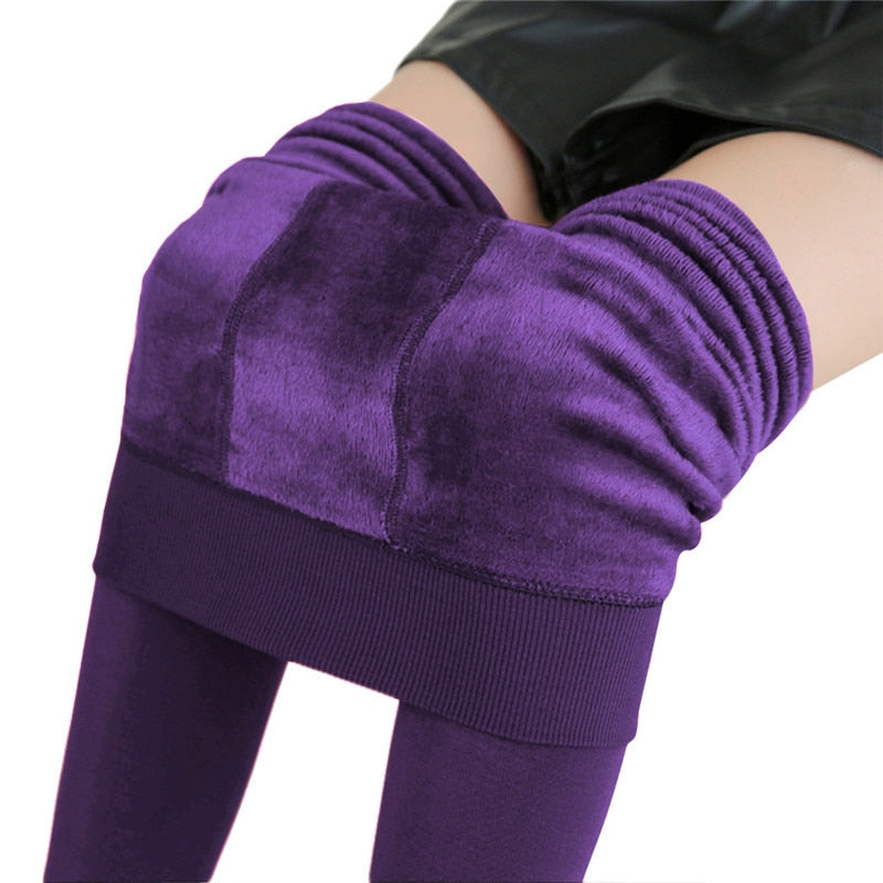 Lot de 2 leggings d'hiver chauds - Fabiana