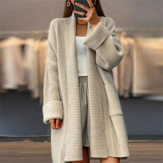 Pull chaud, fluide et confortable pour femme