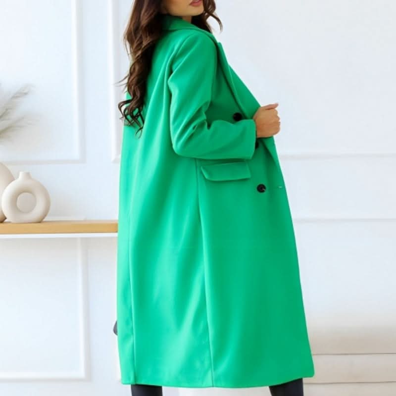 Manteau croisé femme chic, intemporel et confortable