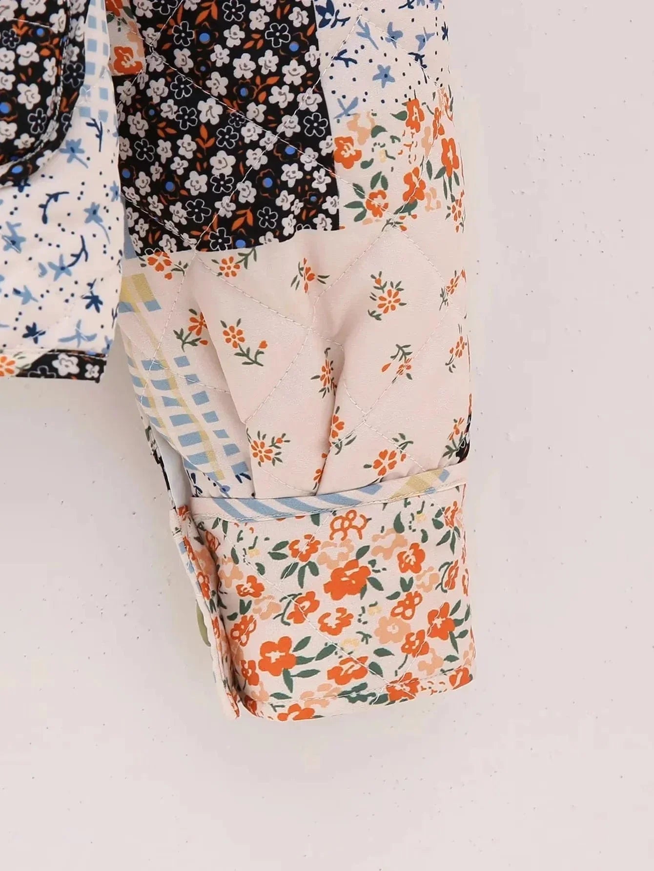 Veste matelassée patchwork - Radegonde