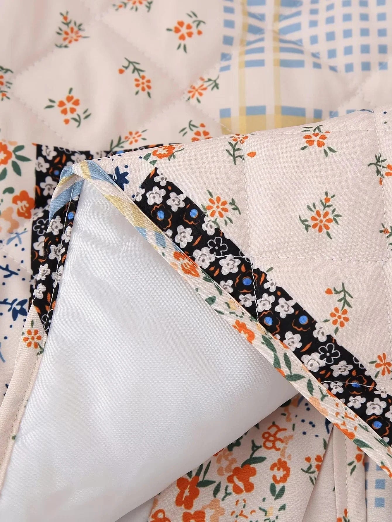 Veste matelassée patchwork - Radegonde