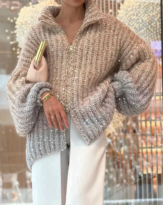 Clara - Pull à paillettes Angelic pour femmes